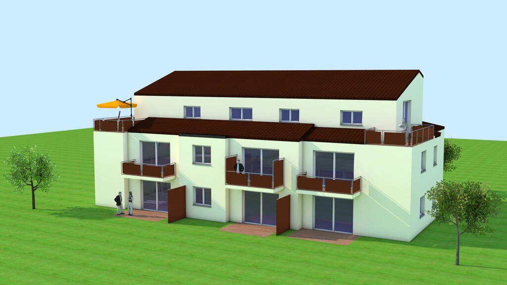 Wohnung zum Kauf - Erstbezug provisionsfrei 383.500 € 4 Zimmer 99,6 m² Ottfried-Schmidt-Str. 16 Velburg 92355