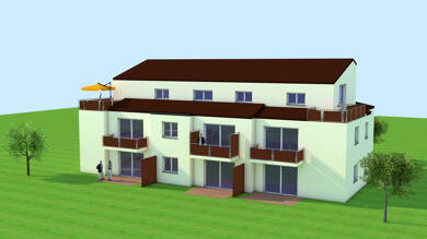 Wohnung zum Kauf - Neubau provisionsfrei 381.300 € 4 Zimmer 99,6 m² Ottfried-Schmidt-Str. 16 Velburg Velburg 92355