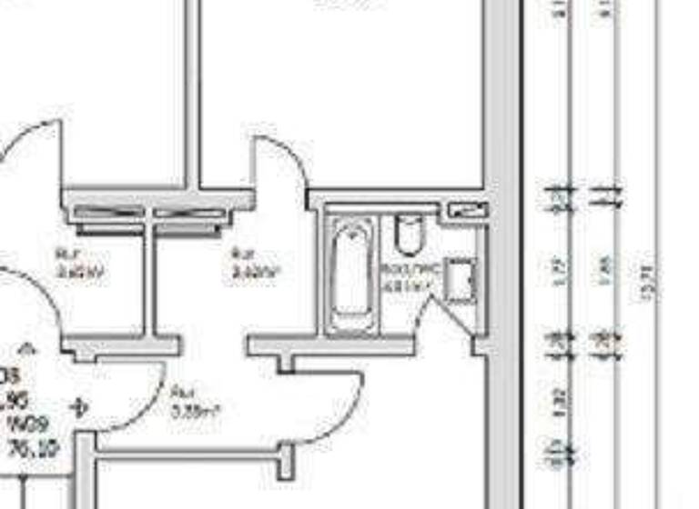 Wohnung zur Miete 472 € 2,5 Zimmer 76 m² 3. Geschoss frei ab sofort Heinrich-Schütz-Str. 14 we 8 Yorckgebiet Chemnitz 09130