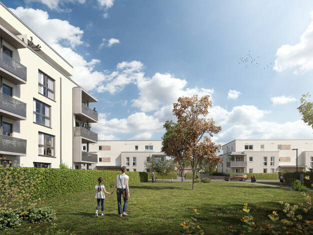 Wohnung zur Miete - Erstbezug 1.459 € 3 Zimmer 104,2 m² frei ab 01.10.2026 Großer Einberg 6 Wiemelhausen Bochum 44789