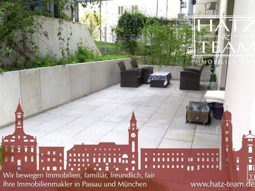 Wohnung zur Miete 790 € 3 Zimmer 77 m² EG frei ab 01.04.2026 Haidenhof-Nord Passau 94032