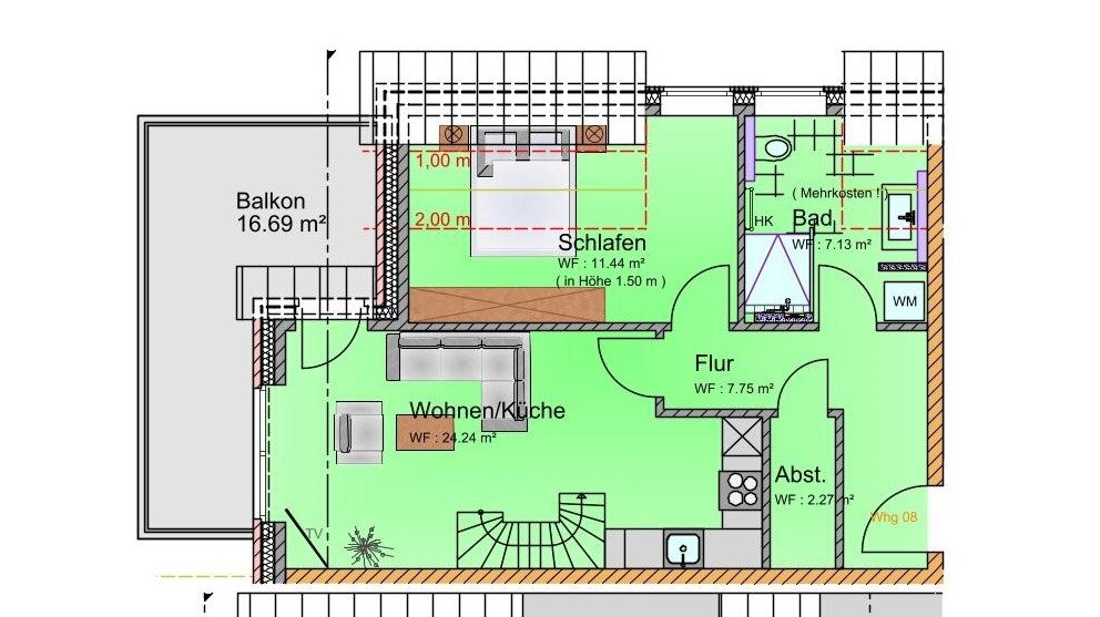 Wohnung zum Kauf provisionsfrei 455.100 € 3 Zimmer 85 m²<br/>Wohnfläche Buxtehude Buxtehude 21614