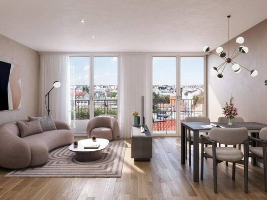 Wohnung zum Kauf - Erstbezug 382.500 € 3 Zimmer 51 m² 4. Geschoss Sechshauser Straße Rudolfsheim-Fünfhaus 1150