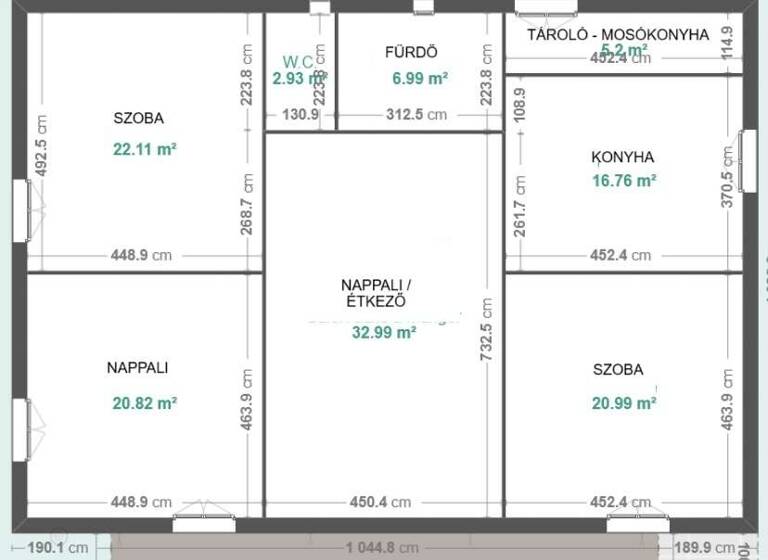 Einfamilienhaus zum Kauf 62.500 € 2 Zimmer 128 m² 1.885 m² Grundstück Csököly