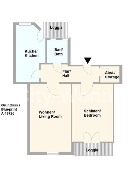 Wohnung zur Miete Wohnen auf Zeit 1.600 € 2 Zimmer 59 m²<br/>Wohnfläche 01.02.2025<br/>Verfügbarkeit Alter Teichweg Barmbek - Süd Hamburg 22081