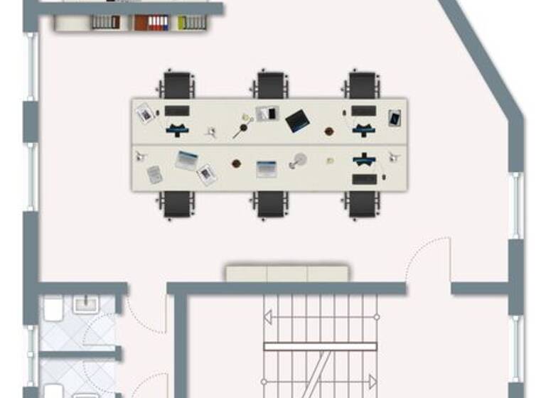 Bürofläche zur Miete 1.800 € 6 Zimmer 200 m² Bürofläche Poppenreuth Fürth 90765