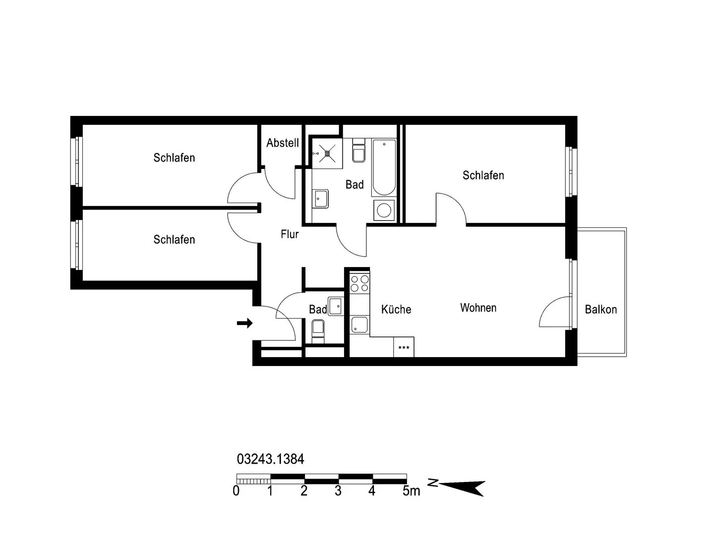 Wohnung zum Kauf provisionsfrei 174.480 € 4 Zimmer 82 m²<br/>Wohnfläche ab sofort<br/>Verfügbarkeit Brigitte-Reimann-Straße Hellersdorf Berlin 12629