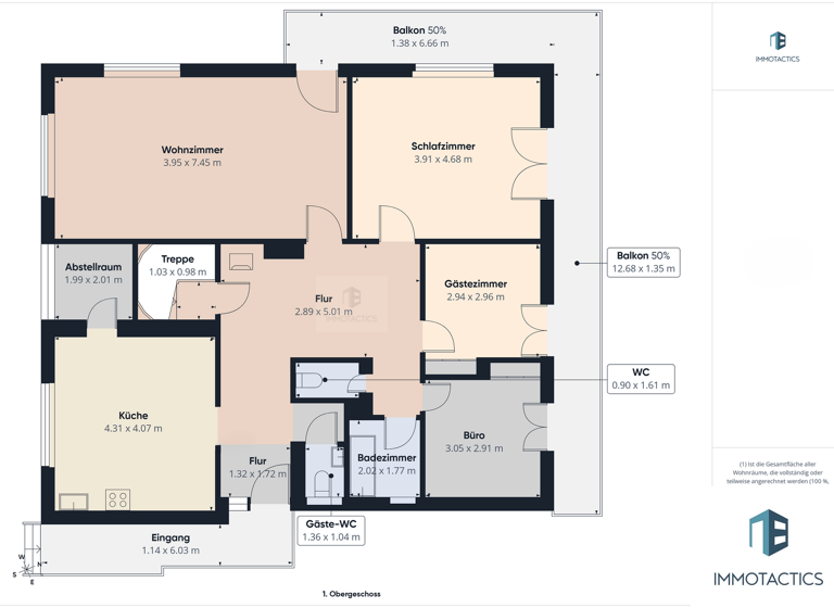 Einfamilienhaus zum Kauf 389.000 € 4 Zimmer 122 m² 618 m² Grundstück Guldental 55452