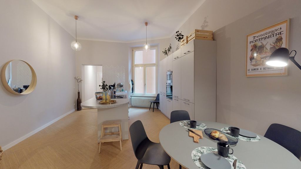 Wohnung zur Miete Wohnen auf Zeit 1.130 € 3 Zimmer 20 m²<br/>Wohnfläche 16.01.2025<br/>Verfügbarkeit Weinbergsweg Mitte Berlin 10119