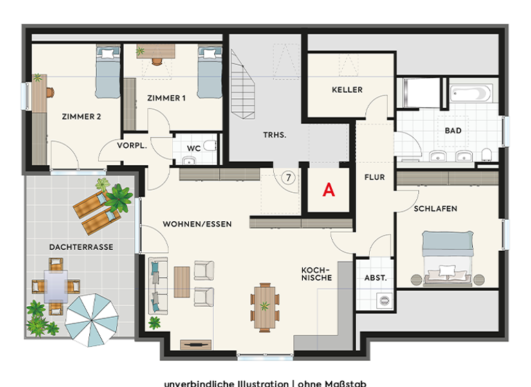 Penthouse zum Kauf provisionsfrei 671.700 € 4,5 Zimmer 135,5 m² Niedernhall 74676