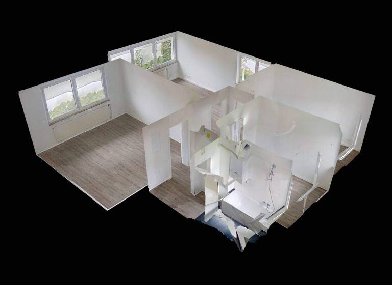 Studio zur Miete 699 € 3 Zimmer 67,1 m² 1. Geschoss frei ab 16.04.2026 Am Heidkämpken 4 Quelle Bielefeld 33649