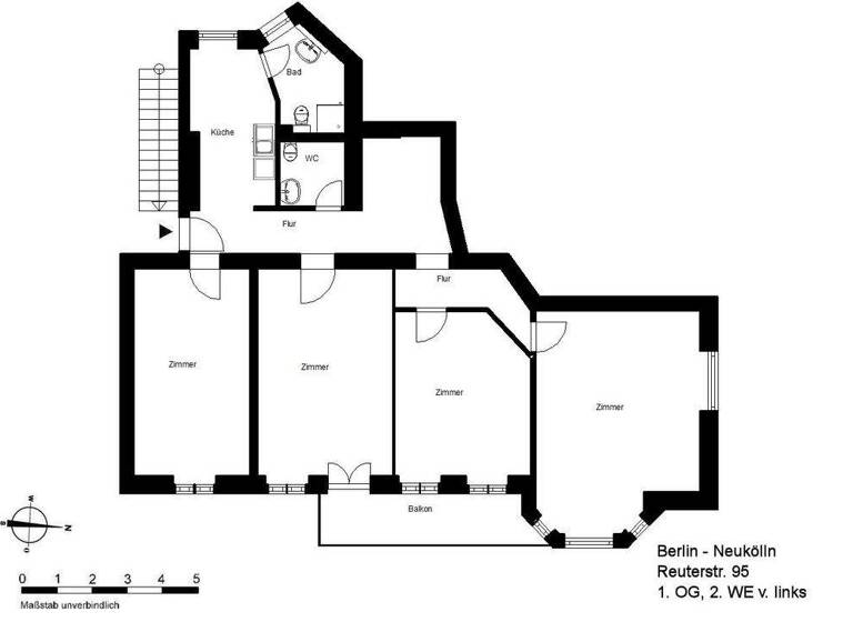 WG-Zimmer zur Miete 780 € 17 m² frei ab 01.05.2026 Reuterstr. 95 Neukölln Berlin 12053