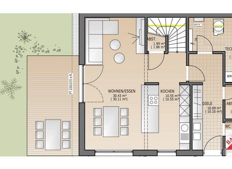 Doppelhaushälfte zum Kauf 849.000 € 5 Zimmer 121 m² 590 m² Grundstück Deufringen Aidlingen 71134