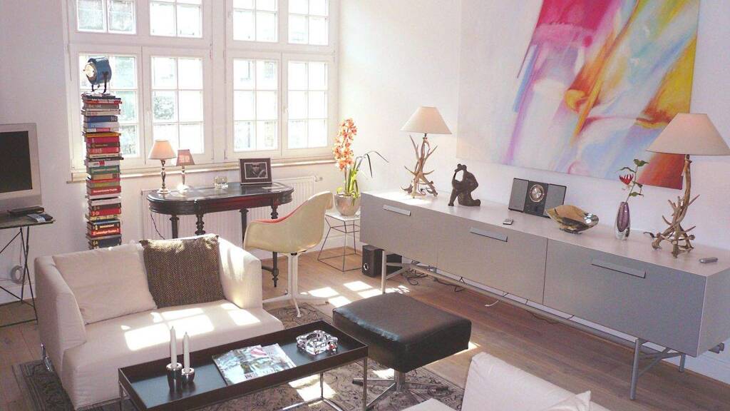 Wohnung zur Miete Wohnen auf Zeit 1.795 € 2 Zimmer 70 m² frei ab sofort Oberkassel Düsseldorf 40545