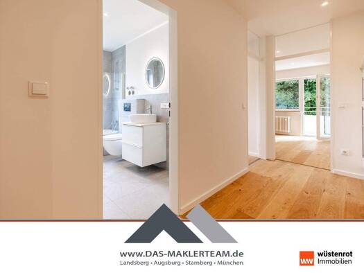 Wohnung zum Kauf 329.000 € 3 Zimmer 61,9 m² frei ab sofort Wolfsgäßchen 5d Innenstadt Augsburg 86153