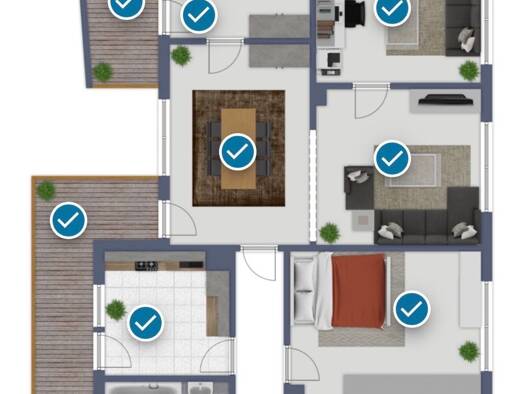 Wohnung zur Miete 1.100 € 5,5 Zimmer 120 m² frei ab 01.09.2026 Röllbach 63934