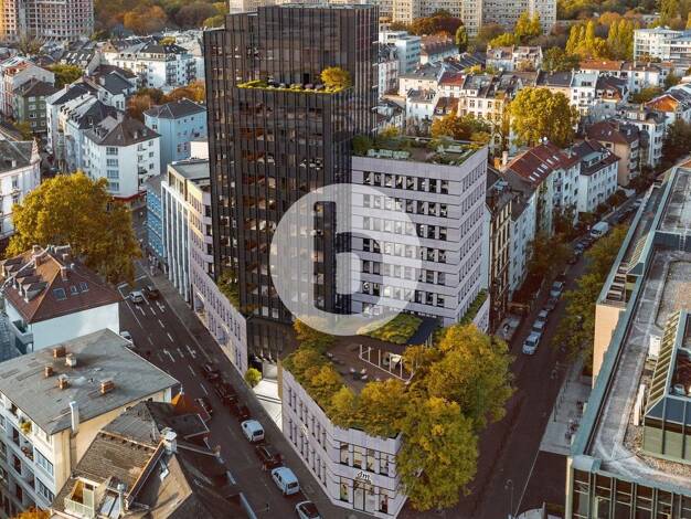 Bürofläche zur Miete provisionsfrei 48 € 210,8 m² Bürofläche teilbar ab 210,8 m² Westend-Nord Frankfurt am Main 60322