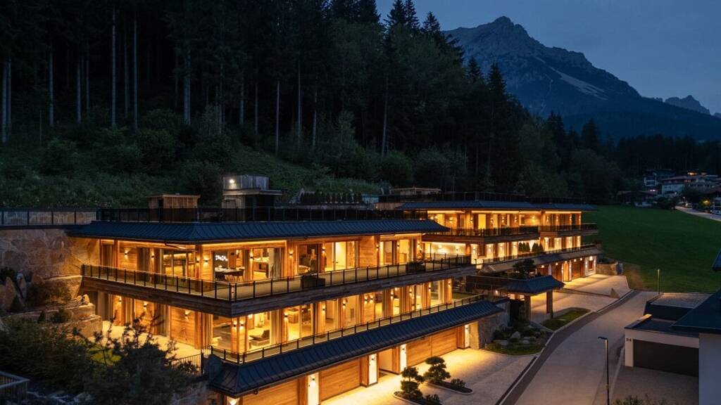 Terrassenwohnung zum Kauf - Erstbezug 3.400.000 € 4 Zimmer 209 m² 1. Geschoss Scheffau am Wilden Kaiser 6351