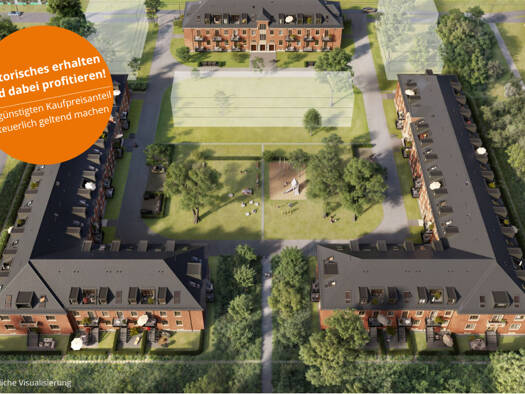 Wohnung zum Kauf - Neubau 834.000 € 4 Zimmer 101,9 m² 1. Geschoss Schwedische Allee 35 Krampnitz Potsdam 14476