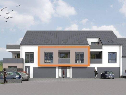 Wohnung zur Miete - Erstbezug 740 € 2 Zimmer 61,4 m² 1. Geschoss Obermenniger Straße 26 Obermennig Konz 54329