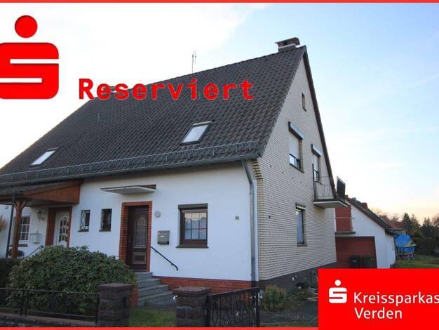 Doppelhaushälfte zum Kauf 149.000 € 4 Zimmer 93,7 m² 365 m² Grundstück Hülsen Dörverden 27313