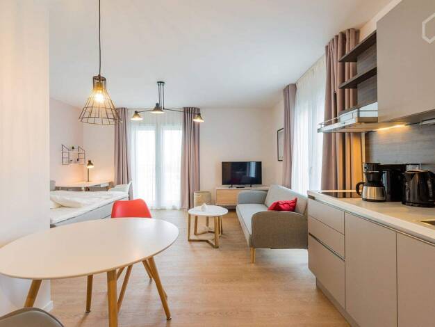 Studio zur Miete Wohnen auf Zeit 1.515 € 1 Zimmer 39,4 m² frei ab sofort Charlottenburg Berlin 10629