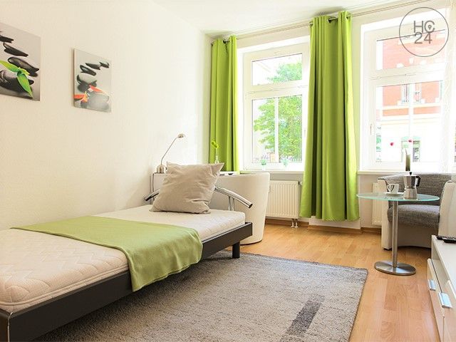 Wohnung zur Miete Wohnen auf Zeit 1.050 € 2 Zimmer 62 m²<br/>Wohnfläche 01.12.2024<br/>Verfügbarkeit Altlindenau Leipzig 04177