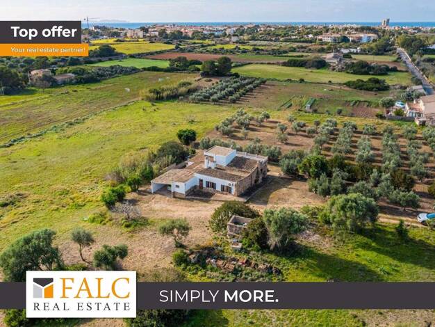 Landhaus zum Kauf provisionsfrei 790.000 € 4 Zimmer 130 m² 14.500 m² Grundstück Colonia de Sant Jordi 07638