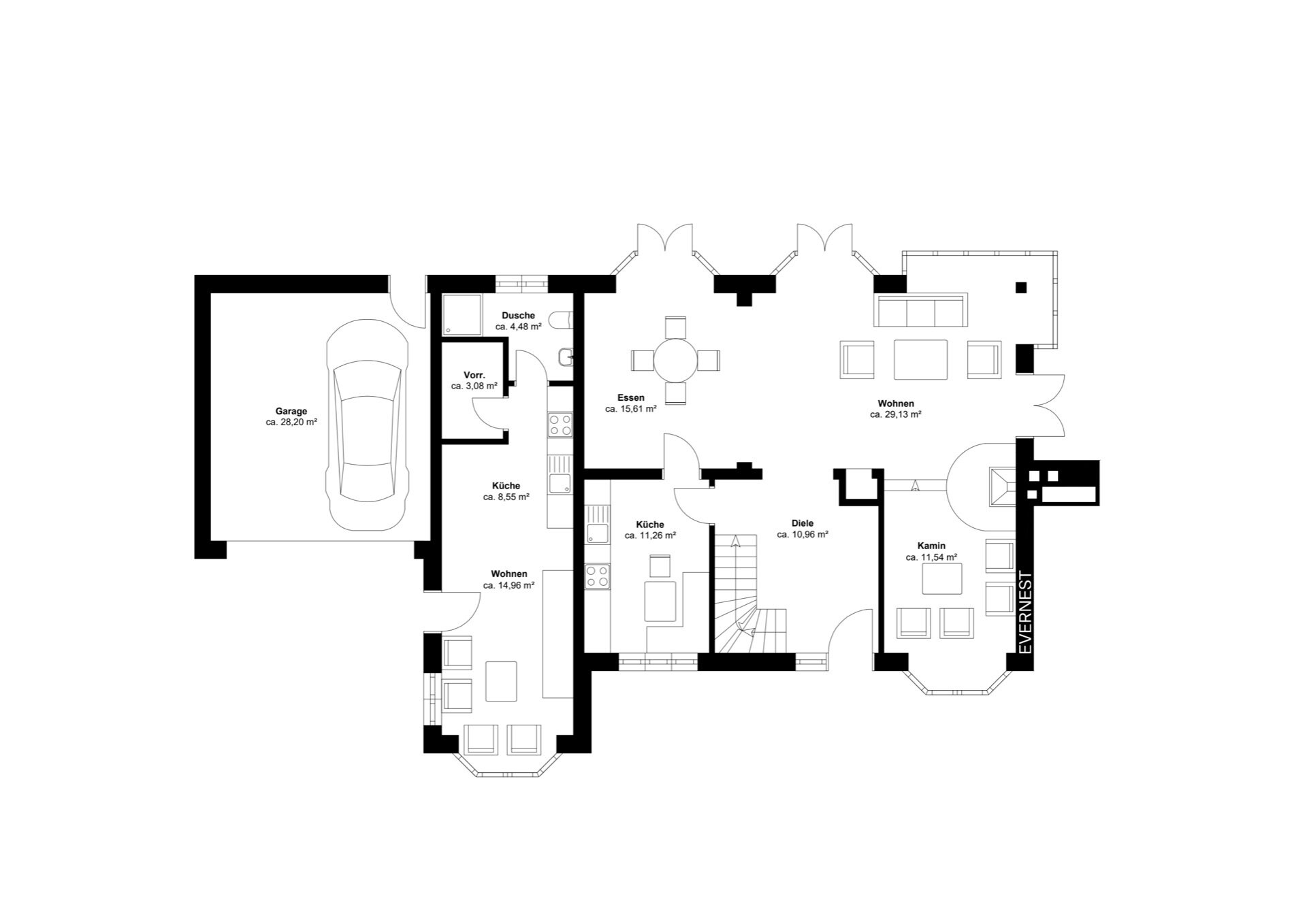 Einfamilienhaus zum Kauf 990.000 € 5 Zimmer 190 m²<br/>Wohnfläche 788 m²<br/>Grundstück Gelmer - Dyckburg Münster 48157