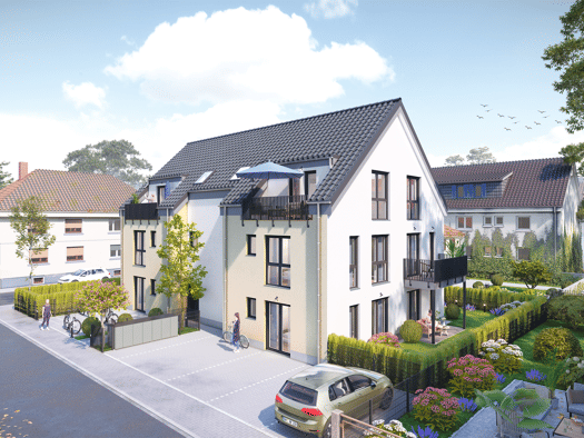 Wohnung zum Kauf - Erstbezug provisionsfrei 369.000 € 2 Zimmer 65 m² 1. Geschoss frei ab sofort Altkönigstraße 1 Okriftel Hattersheim 65795