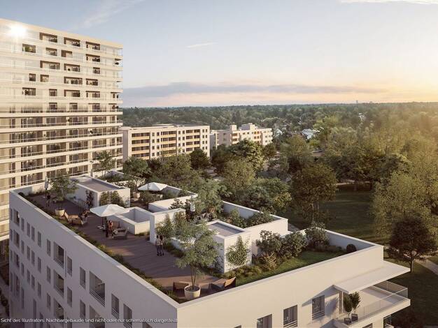 Wohnung zum Kauf - Erstbezug provisionsfrei 314.588 € 3 Zimmer 73,2 m² 1. Geschoss Franz-Heubl-Straße 1 Ramersdorf-Perlach München 81735