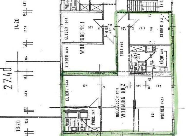 Wohnung zur Miete 660 € 3 Zimmer 110 m² 1. Geschoss Friedrichstraße 2 Weikersheim 97990