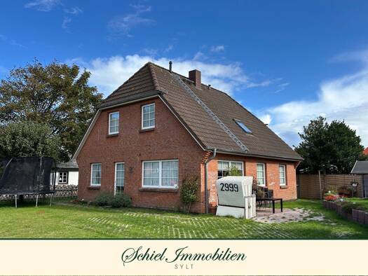 Einfamilienhaus zum Kauf 1.190.000 € 6 Zimmer 125,8 m² 397 m² Grundstück Westerland Sylt 25980