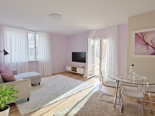 Wohnung zum Kauf - Erstbezug 419.000 € 3 Zimmer 77,4 m² 1. Geschoss frei ab 31.03.2027 Forstallee 43 Zeuthen 15738