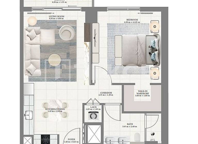 Studio zum Kauf 753.000 € 3 Zimmer 119 m² EG Dubai