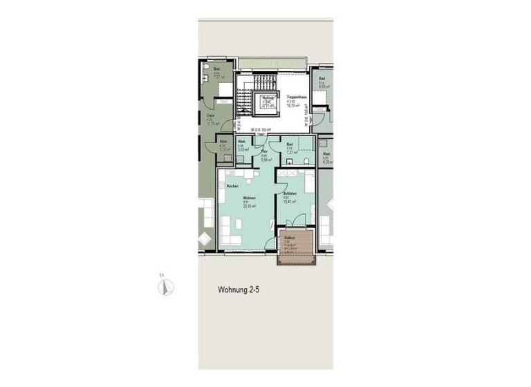 Wohnung zum Kauf - Erstbezug provisionsfrei 310.200 € 2 Zimmer 69,2 m² Northeim 37154