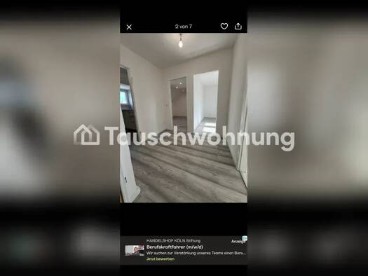 Wohnung zur Miete Tauschwohnung 1.100 € 2 Zimmer 42 m² Raderberg Rodenkirchen 50968