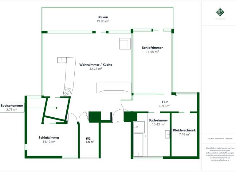 Wohnung zum Kauf 519.000 € 3,5 Zimmer 103,5 m² 1. Geschoss frei ab 01.06.2028 Langkampfen 6336