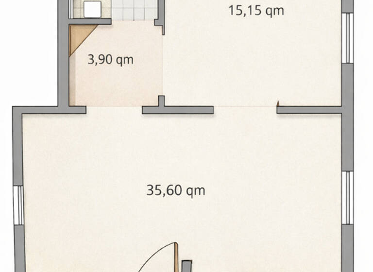 Praxisfläche zur Miete 780 € 58 m² Bürofläche Bernau Bernau am Chiemsee 83233