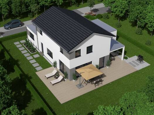 Doppelhaushälfte zum Kauf - Erstbezug provisionsfrei 366.000 € 5 Zimmer 138 m² 310 m² Grundstück Hüttersdorf Schmelz 66839