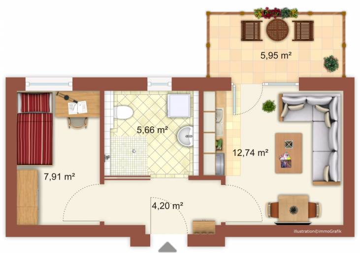 Wohnung zur Miete 250 € 2 Zimmer 32 m²<br/>Wohnfläche 1.<br/>Geschoss 01.04.2025<br/>Verfügbarkeit Marktweg 1 Bad Dürrenberg Bad Dürrenberg 06231