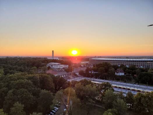 Maisonette zur Miete 1.200 € 2 Zimmer 70 m² Geschoss 12/17 frei ab sofort Flatowallee 16 Westend Berlin 14055