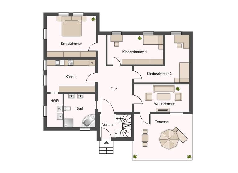 Mehrfamilienhaus zur Miete 2.940 € 8 Zimmer 300 m² 600 m² Grundstück Krostitzer Straße 4 Gollmenz Schönwölkau 04509