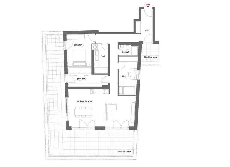 Wohnung zum Kauf - Neubau 1.165.000 € 4 Zimmer 133,8 m² 3. Geschoss Germering 82110