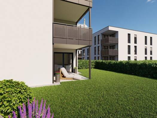 Wohnung zum Kauf - Neubau provisionsfrei 359.900 € 3 Zimmer 78 m² EG Plattling Plattling 94447