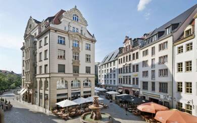 Bürofläche zur Miete provisionsfrei 33 m² Bürofläche teilbar ab 1.600 m² Barfußgäßchen 12 Zentrum Leipzig 04109