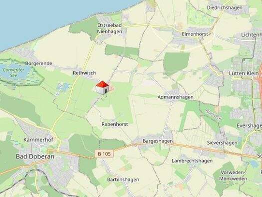 Grundstück zum Kauf 150.000 € 561 m² Grundstück Rethwisch Börgerende-Rethwisch 18211