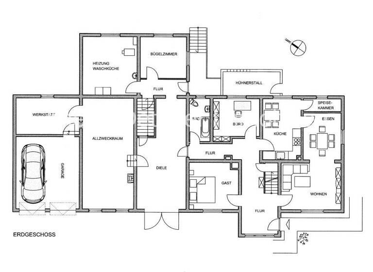 Einfamilienhaus zum Kauf 98.000 € 7 Zimmer 215,9 m² 1.685 m² Grundstück Varrigsen Delligsen / Varrigsen 31073