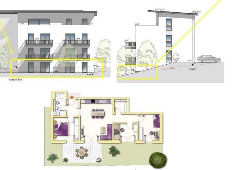 Wohnung zum Kauf - Erstbezug provisionsfrei als Kapitalanlage geeignet 409.872 € 4 Zimmer 87 m² Katzenberg 2 Landau Landau an der Isar 94405