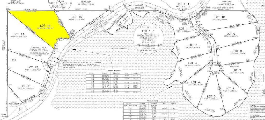 Grundstück zum Kauf 60.000 € 19.478 m²<br/>Grundstück Higway 316 Lot 14 Cole Harbour 010